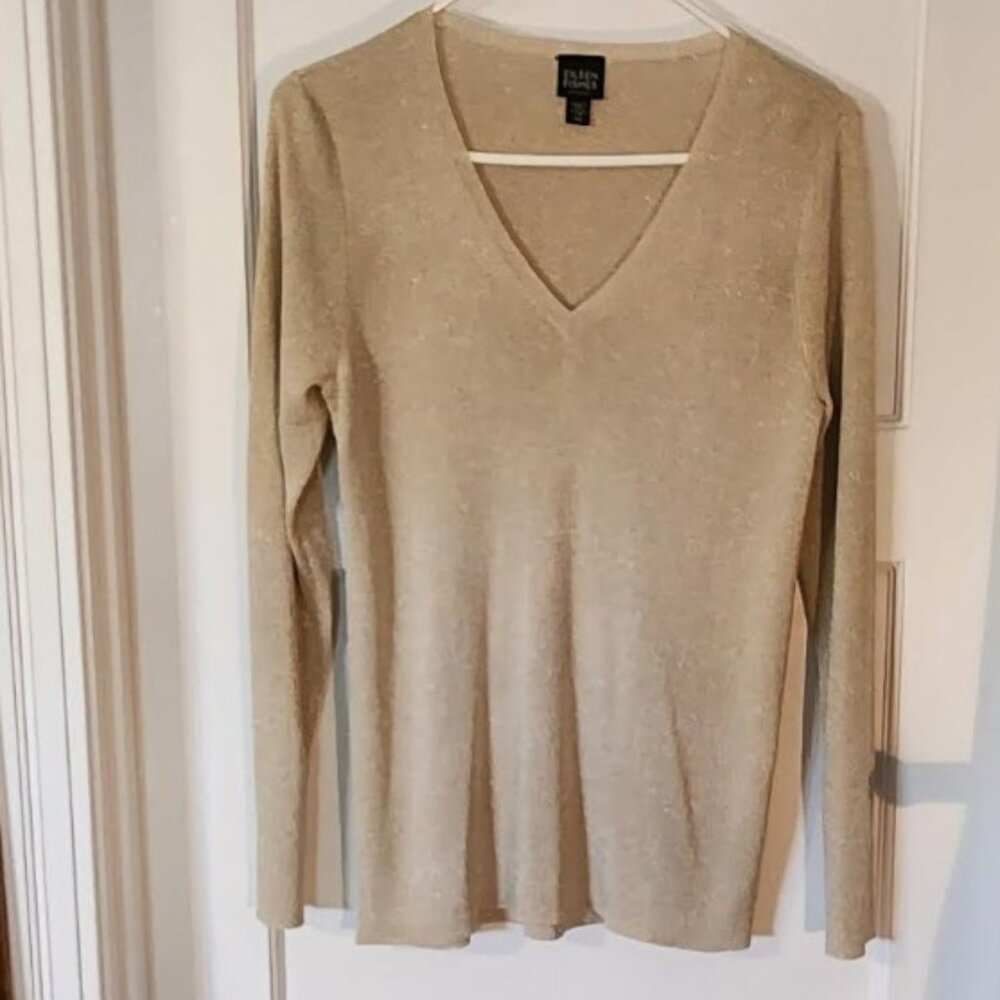 Eileen Fisher pullover rayon blend, P/M